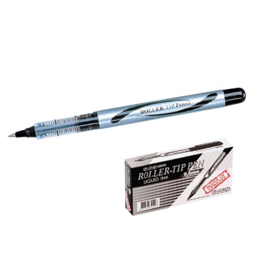 AIHAO 2000A ROLLER TİP KALEM PİLOT KALEM SİYAH 12 Lİ PAKET