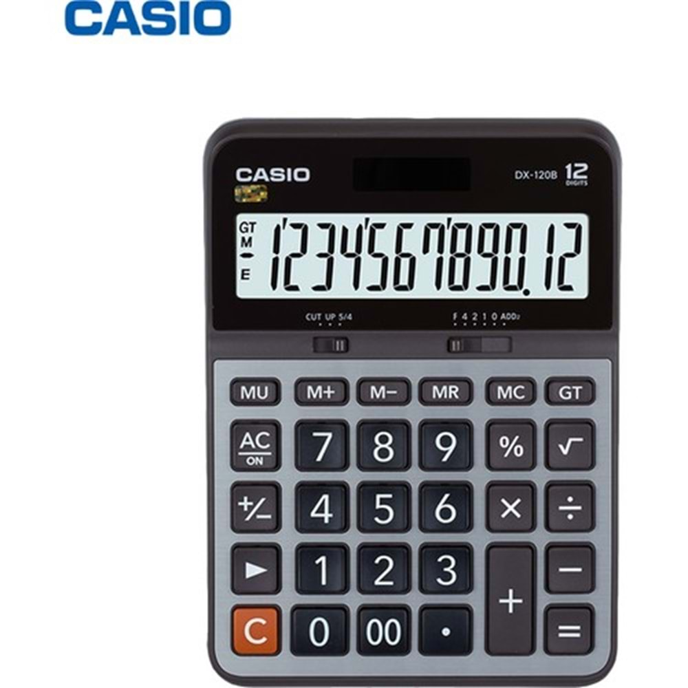 Casio Dx-120b 12 Hane Masaüstü Hesap Makinesi