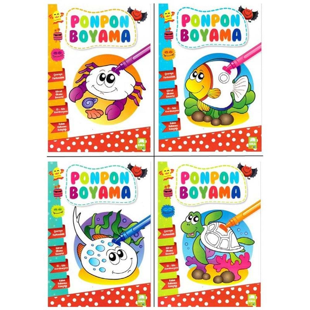 PONPON BOYAMA 4 LÜ TAKIM