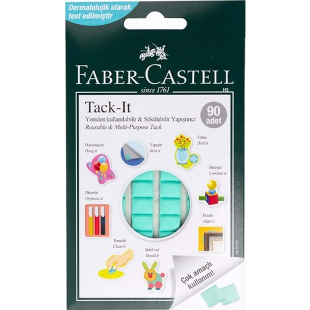 Faber-Castell Tack-it Karışık Renk 50 gr