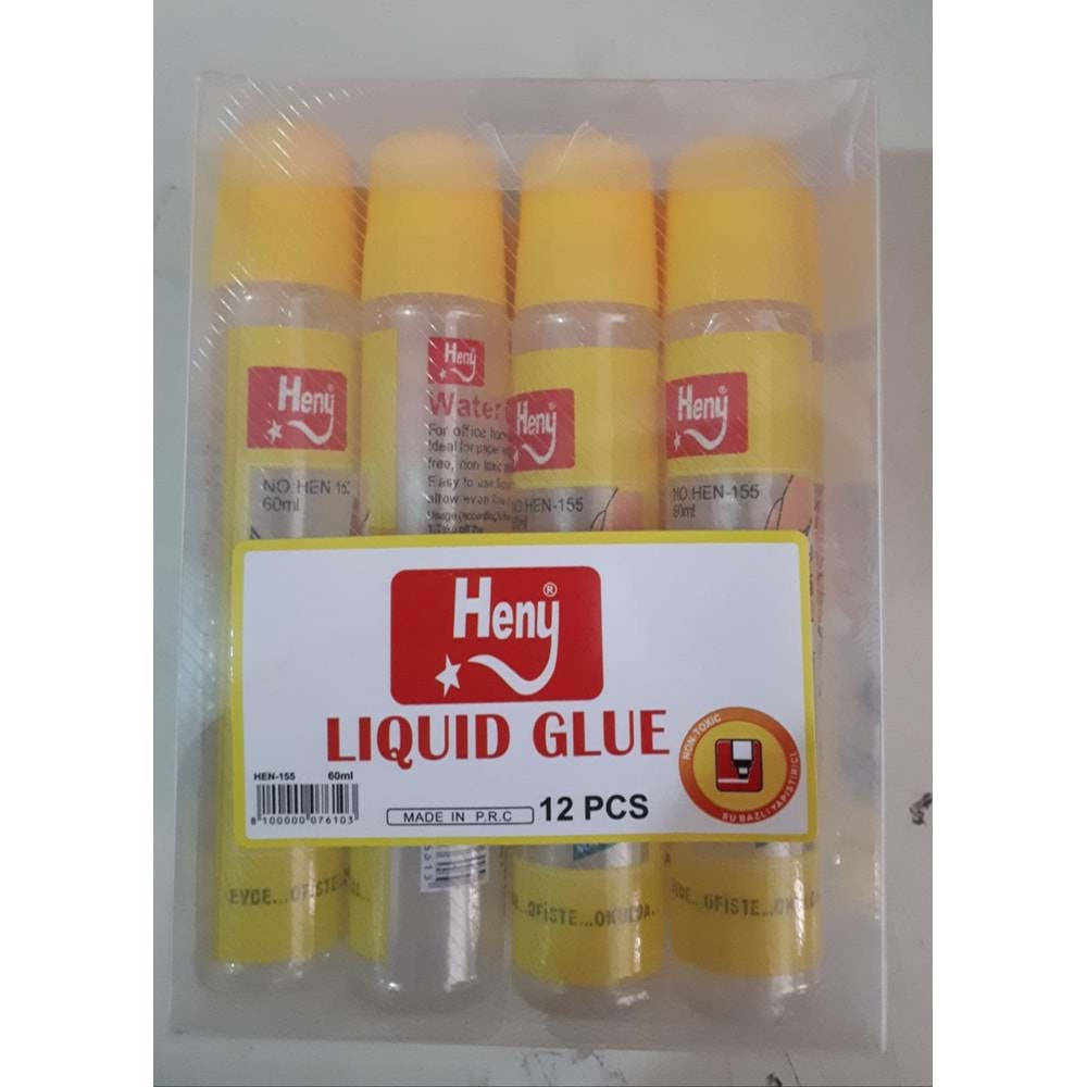 HENY SIVI YAPIŞTIRICI 50 ML 12 Lİ PAKET