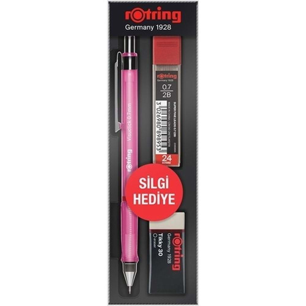 Rotring Visuclick Versatil Okul Seti Pembe 0.7 Mm RO-VK07