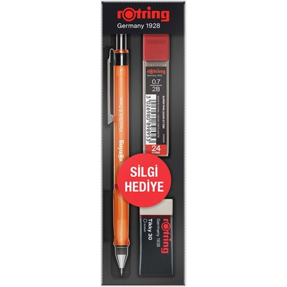 Rotring Visuclick Versatil Kalem Okul Seti Turuncu 0.7 Mm RO-VK07