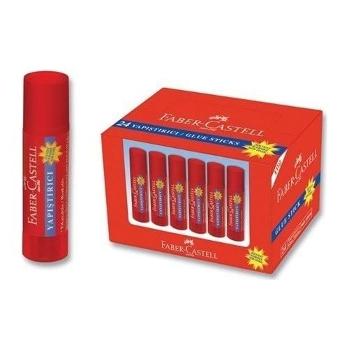 Faber-Castell Stick Yapıştırıcı 10Gr 24 Adetli Paket