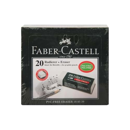 Faber-Castell Beyaz Silgi 20'li KOD:188520