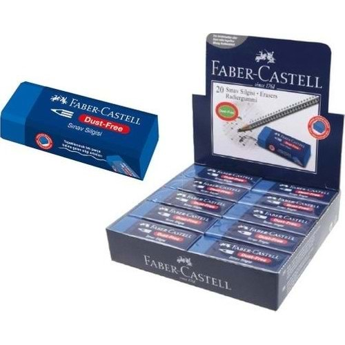 Faber Castell Sınav Silgisi Büyük Boy 20'li