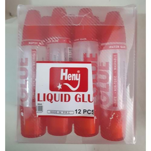 HENY SIVI YAPIŞTIRICI ÇİFT TARAFLI 30 ML 12 Lİ PAKET