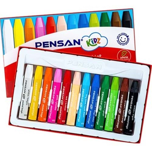 Pensan Kidz Pastel Boya 12'li